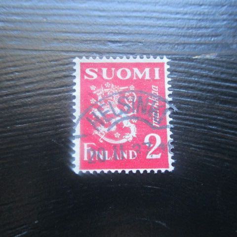 M30 Leijonamerkki 2mk punainen 1936