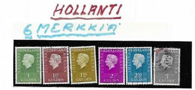 SEKALAISIA HOLLANTI 6 MERKKIÄ