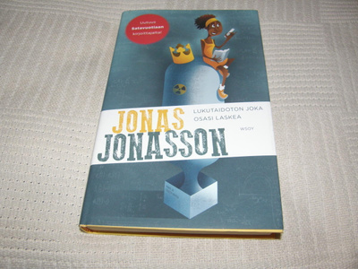 Jonas Jonasson Lukutaidoton joka osasi laskea  -sid