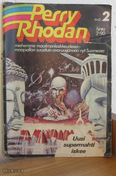 Perry Rhodan no 2. Etelä-Suomen kust. 1975. 64 s.