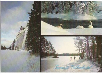 kortti ** Valkeala - erilaisia paikkakuntakortteja
