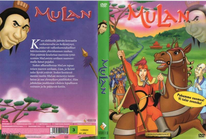 mulan (futurefilm) 50min, suomi puhe (24328)