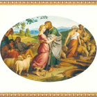 Jaakob ja Raakel kaivolla. Joseph von Führich, ISO 14.8x21 - pikkukuva 1