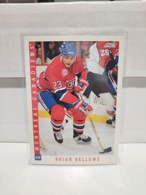 1993-94 Score Samples #4 Brian Bellows