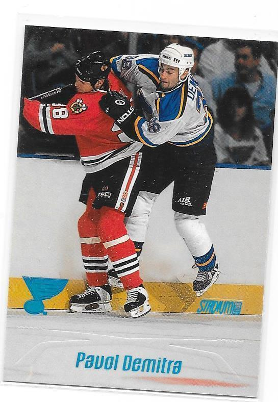 1999-00 Stadium Club #70 Pavol Demitra St Louis Blues