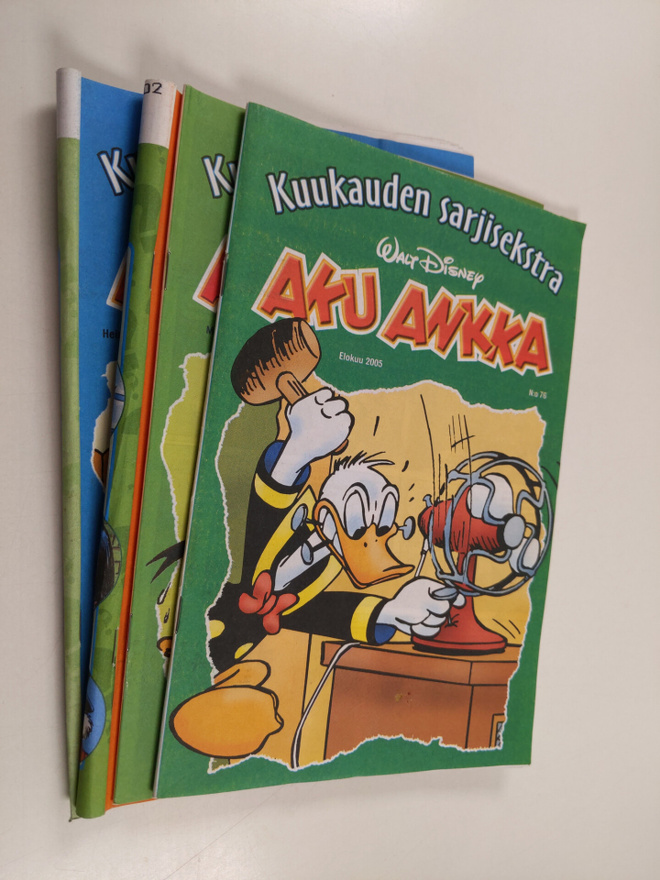 Aku Ankka : Kuukauden sarjisekstra maaliskuu 2005 ; huhti...