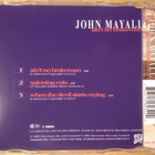 John Mayall - Ain´t No Brakeman CDS - pikkukuva 2