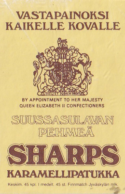 SHARPS , KARAMELLIPATUKKA  , 5/12