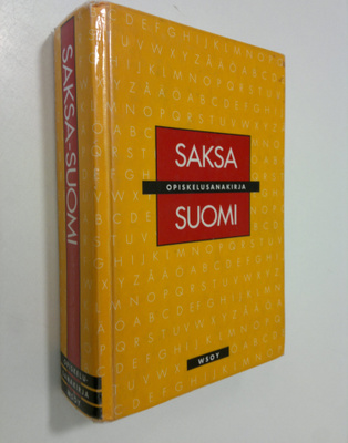 Aino Kärnä : Saksa-suomi : opiskelusanakirja (signeerattu)