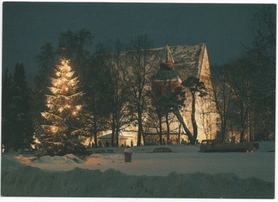 Lohja kirkko talvella