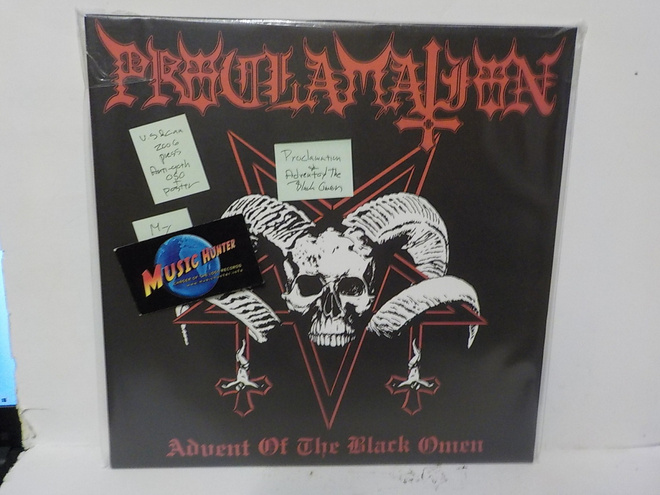 PROCLAMATION - ADVENT OF THE BLACK... M-/M- LP + POSTER