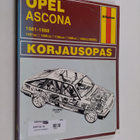 I. M. Coomber : Opel Ascona 1981-1988 korjausopas - pikkukuva 1