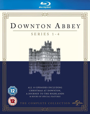 Downton Abbey Series 1-4 Blu-ray box