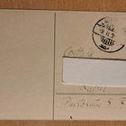 kukkakortti, orkidea vanha, kulkenut 1934 - pikkukuva 2