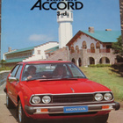 1979 Honda Accord esite - 20 sivua -- KUIN UUSI - pikkukuva 1