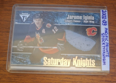 2002-03 Pacific Private Stock Titanium-Saturday Knights