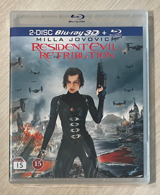 Resident Evil: Retribution (2012) Blu-ray 3D + 2D (UUSI)