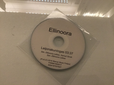 Ellinoora . Leijonakuningas CDS single