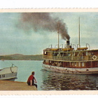 VANHA Postikortti Laiva Hinaaja Liitto 10 ym 1950-l - pikkukuva 1