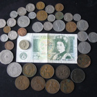 Englannin rahaa Seteli ja kolikoita. - pikkukuva 1