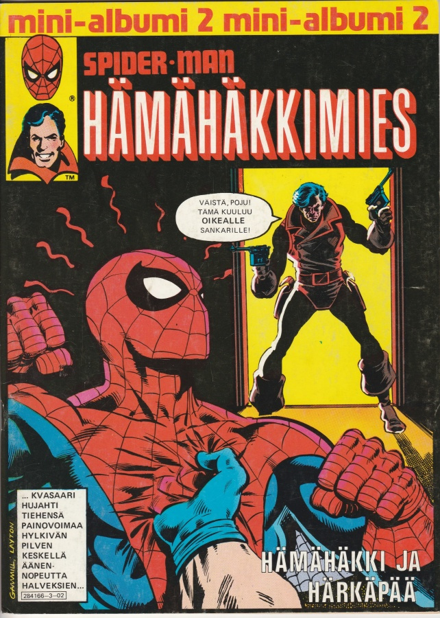 Mini-albumi 2, Spider -man,  Hämähäkkimies