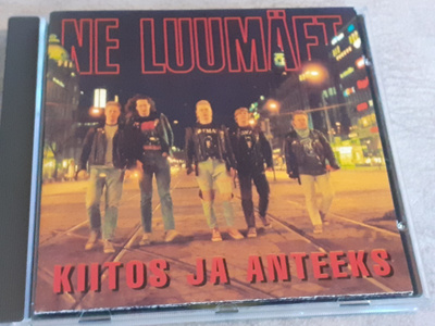 Ne Luumäet - Kiitos Ja Anteeks (CD) HUIPPUKUNTO!!