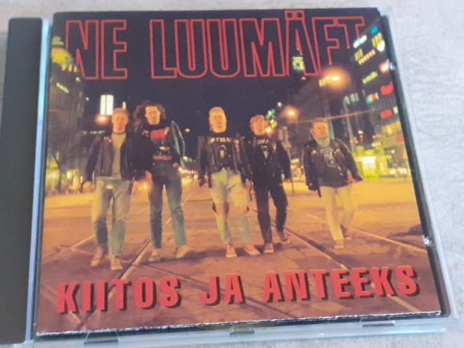 Ne Luumäet - Kiitos Ja Anteeks (CD) HUIPPUKUNTO!!