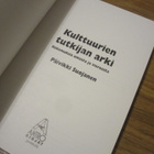 Kulttuurien tutkijan arki : Kokemuksia omasta ja vieraasta - pikkukuva 4