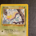 Weedle #100 Base Set 2 common Pokemon CCG card - pikkukuva 1