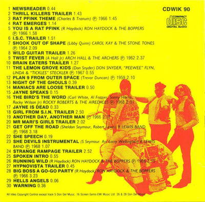 MONDO MOVIES MUSIC
