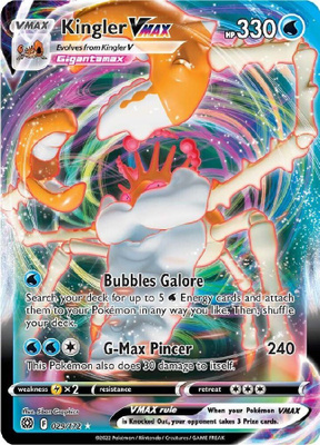 Kingler VMAX 029/172 - Brilliant Stars - NM/M