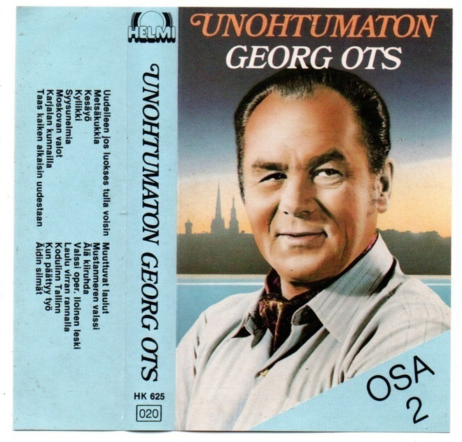 Unohtumaton Georg Ots osa 2 c-kasetti