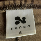 Nanso mekko S ruskea raidallinen - pikkukuva 4