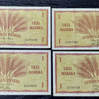 1 markka 1963 Å ja Ä alkuiset 4 kpl - pikkukuva 1