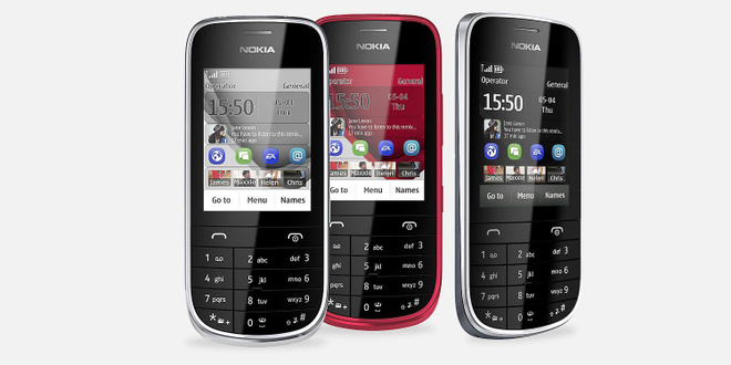 Nokia 203 puhelin - musta