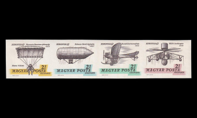 Unkari 2317-20Bvs * Lentopostimerkkinäyttely AEROFILA rivil