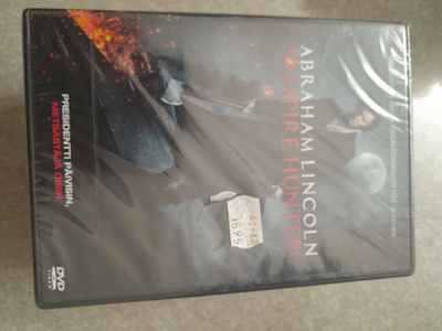 Abraham lincoln,vampirehunter dvd