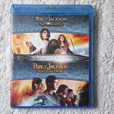 Percy Jackson - Salamavaras + Hirviöidenmeri, 2 x blu-ray.