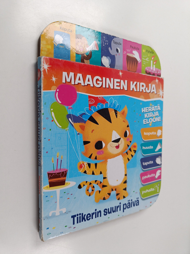 Tiikerin suuri päivä : maaginen kirja