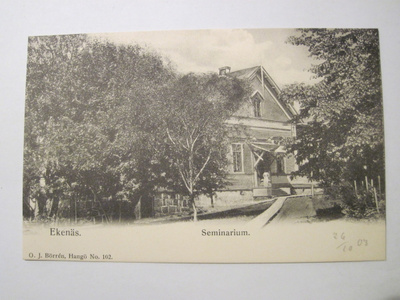 VANHA Postikortti Tammisaari HUIPPUKUNTO ennen-1905