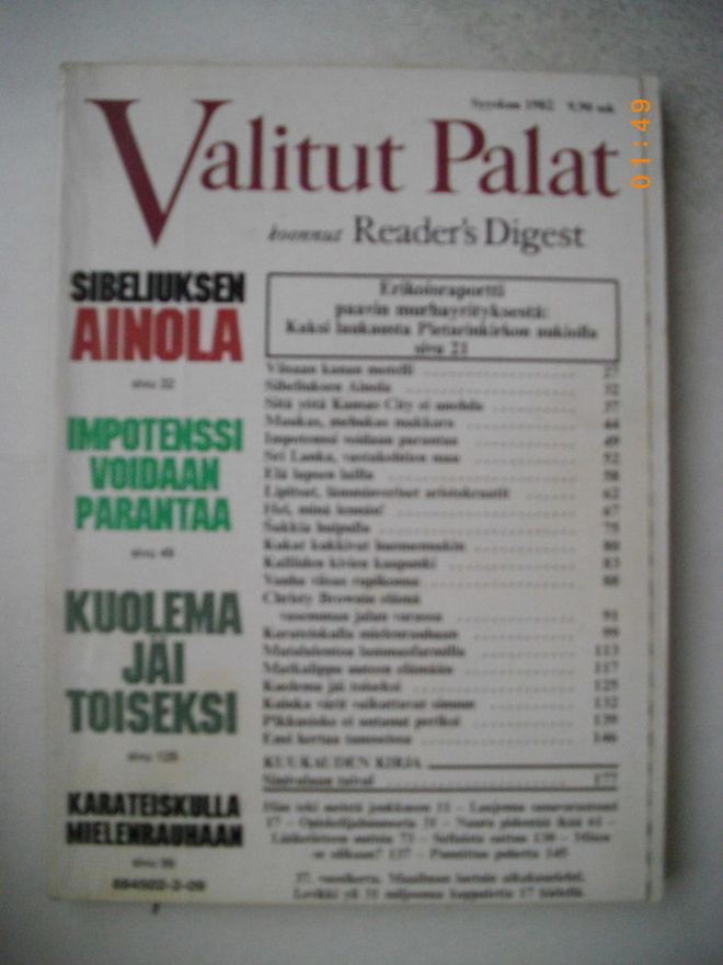 Valitut Palat Nro 9/1982 (8.11)