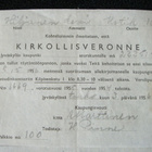 Jyväskylä SAKKOPERIMISKUITTI Kirkollismaksut 1956 - pikkukuva 3