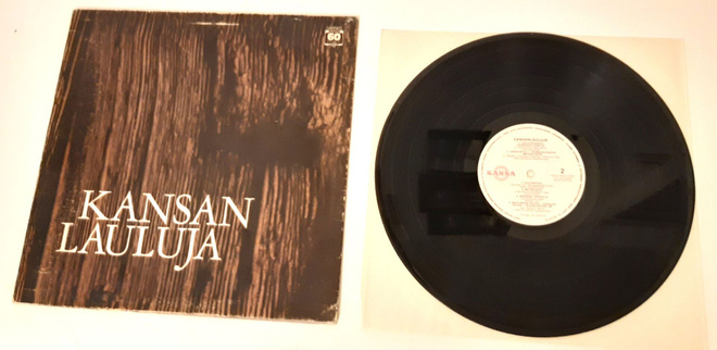 Harvinainen LP Kansan Lauluja 1979