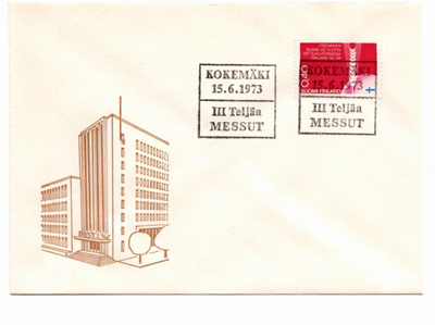 KOKEMÄKI: Teljän messut ( erikoisleima 15.6.1973)