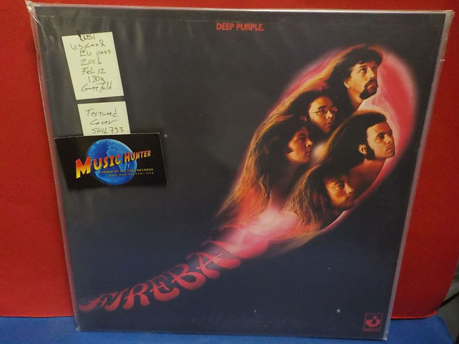 DEEP PURPLE - FIREBALL U.S, CAN & EU PRESS 2016 UUSI LP
