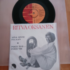Ritva Oksanen – Aina Sinne Palaan 7" ps orig 1978 uusi mint! - pikkukuva 2