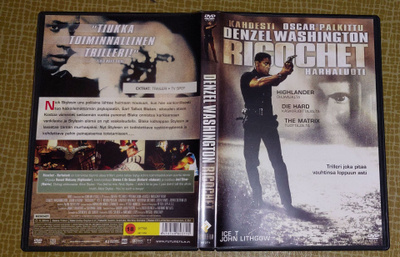 DVD: Ricochet - Harhaluoti (FI)