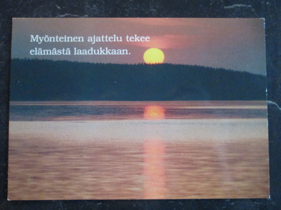 KULKEMATON POSTIMAKSU MAKSETTU KAIKKIIN MAIHIN