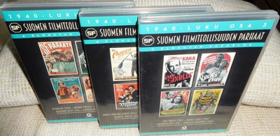 Suomen Filmiteollisuuden Parhaat 1940-luku 1-3 [12x DVD]