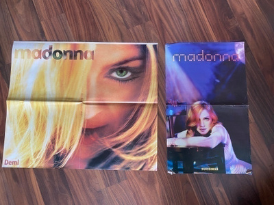 Madonna julisteet ja tarrat